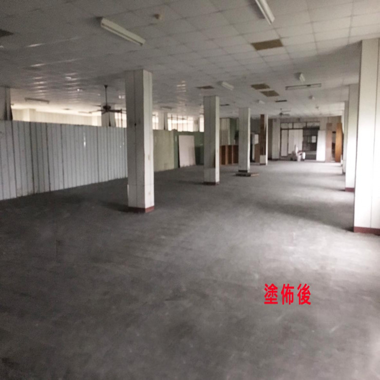 彰化縣秀水鄉某倉庫2F地坪整理-SOS水泥面起砂粉化固化劑