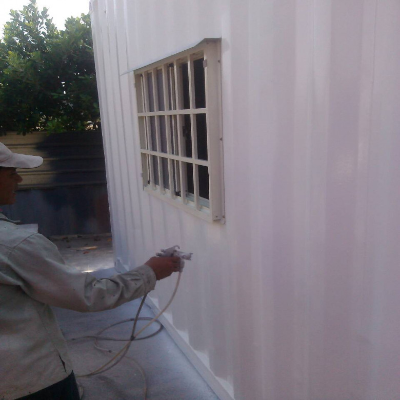 貨櫃屋隔熱改裝